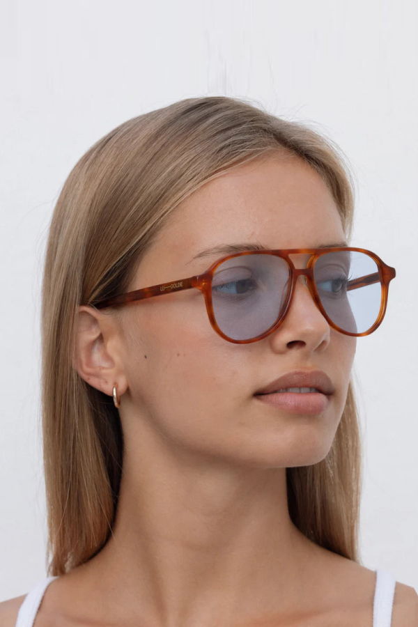 lu goldie Maple Scout Sunglasses