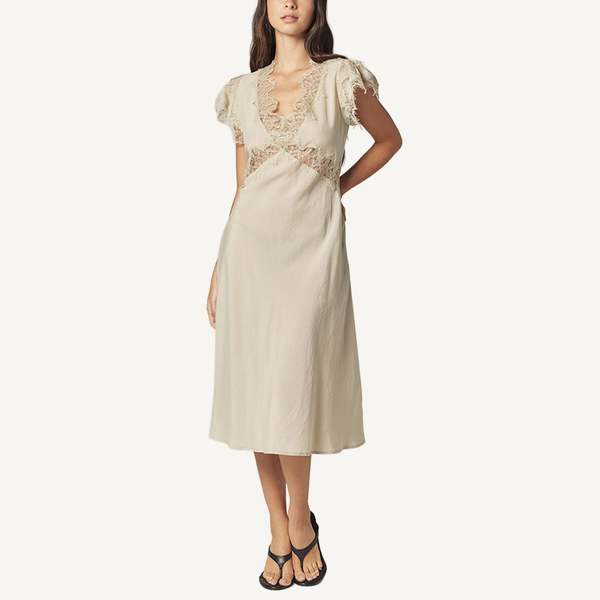 amente Laced Bias Dress amente Laced Bias Dress