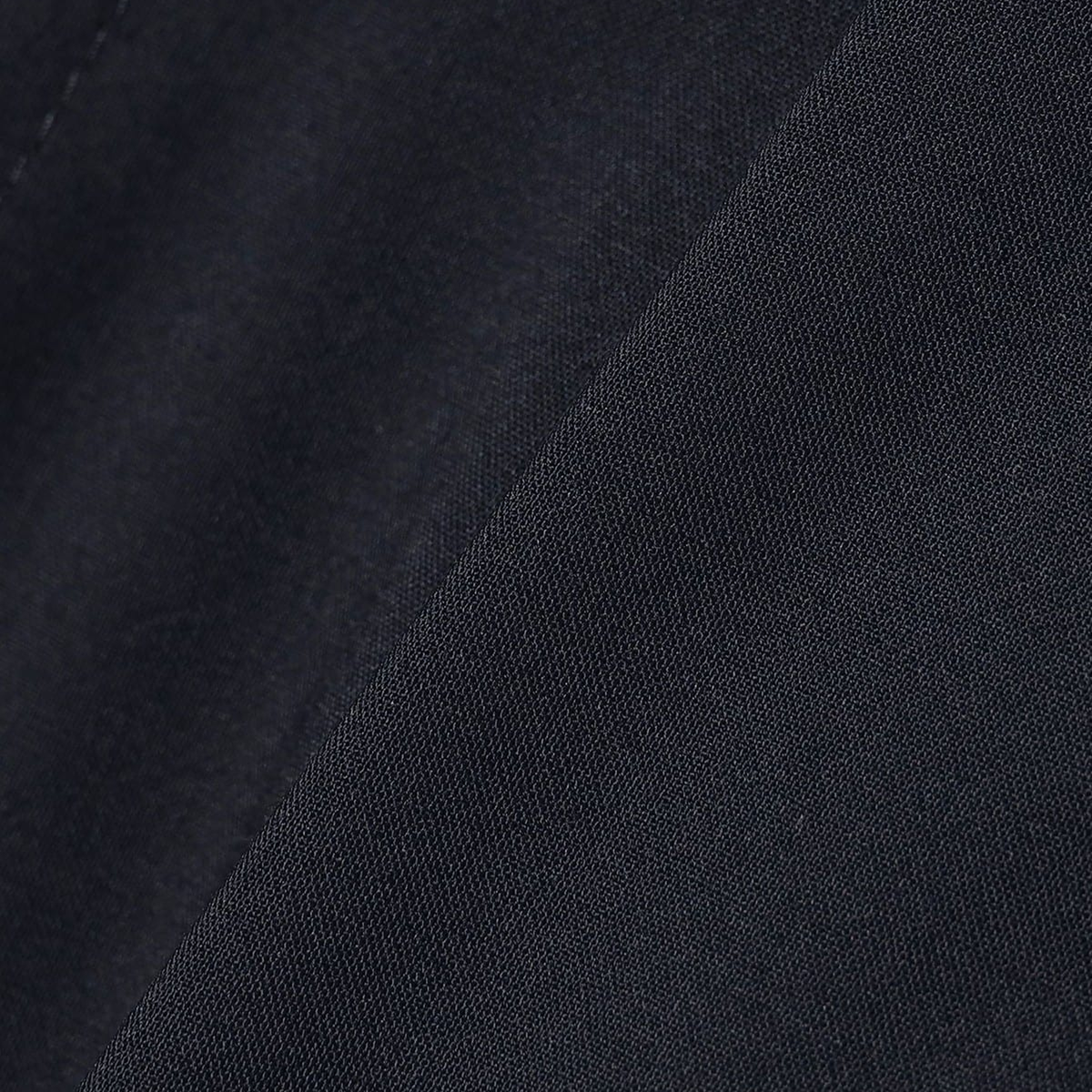 Beams Plus 2 Pleats Tapered Wool Tropical Trousers - Dark Navy - Image 2 of 3