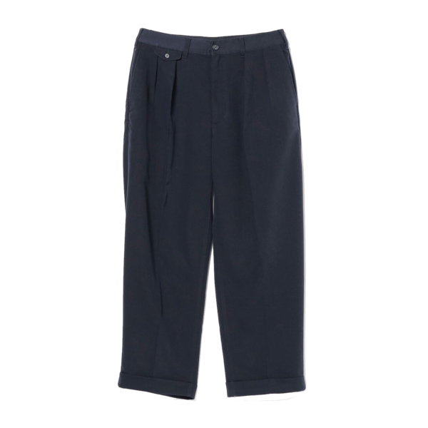 Beams Plus 2 Pleats Trousers PE Twill Beams Plus 2 Pleats Trousers PE Twill