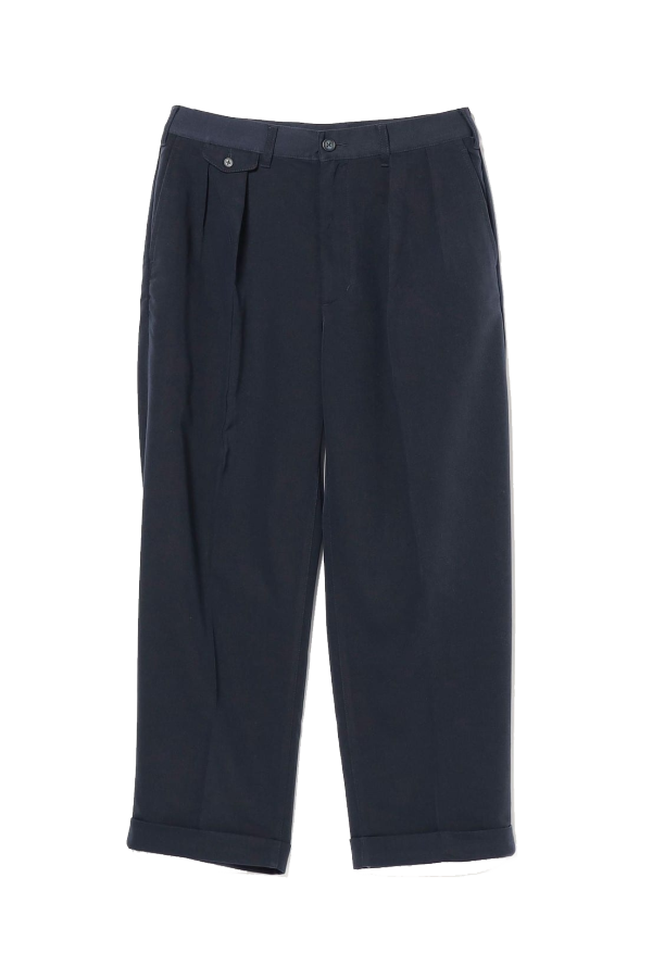 Beams Plus 2 Pleats Trousers PE Twill