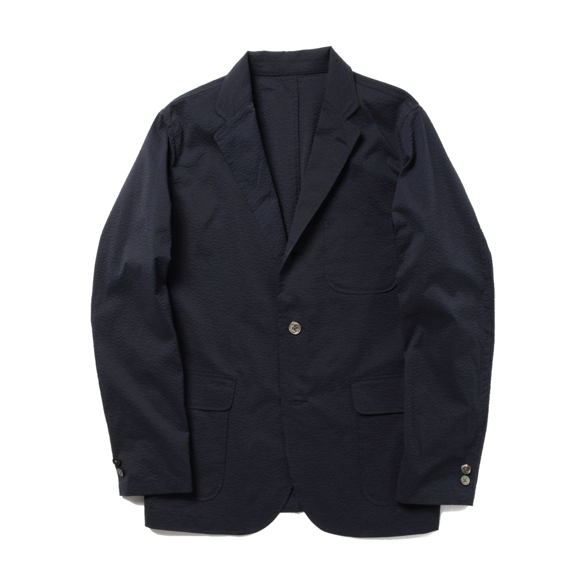 Beams Plus 3B Shirt Jacket COOLMAX Seersucker Blazer - Image 1 of 3