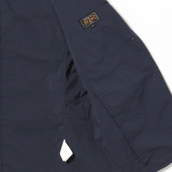 Beams Plus 3B Shirt Jacket COOLMAX Seersucker Blazer