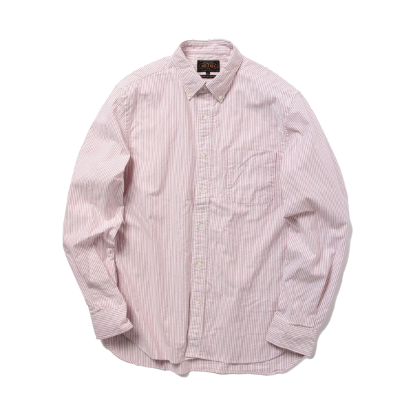 Beams Plus B.D. Oxford Candy Stripe Shirt