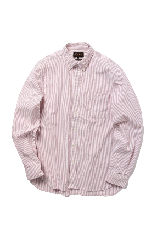 Beams Plus B.D. Oxford Candy Stripe Shirt