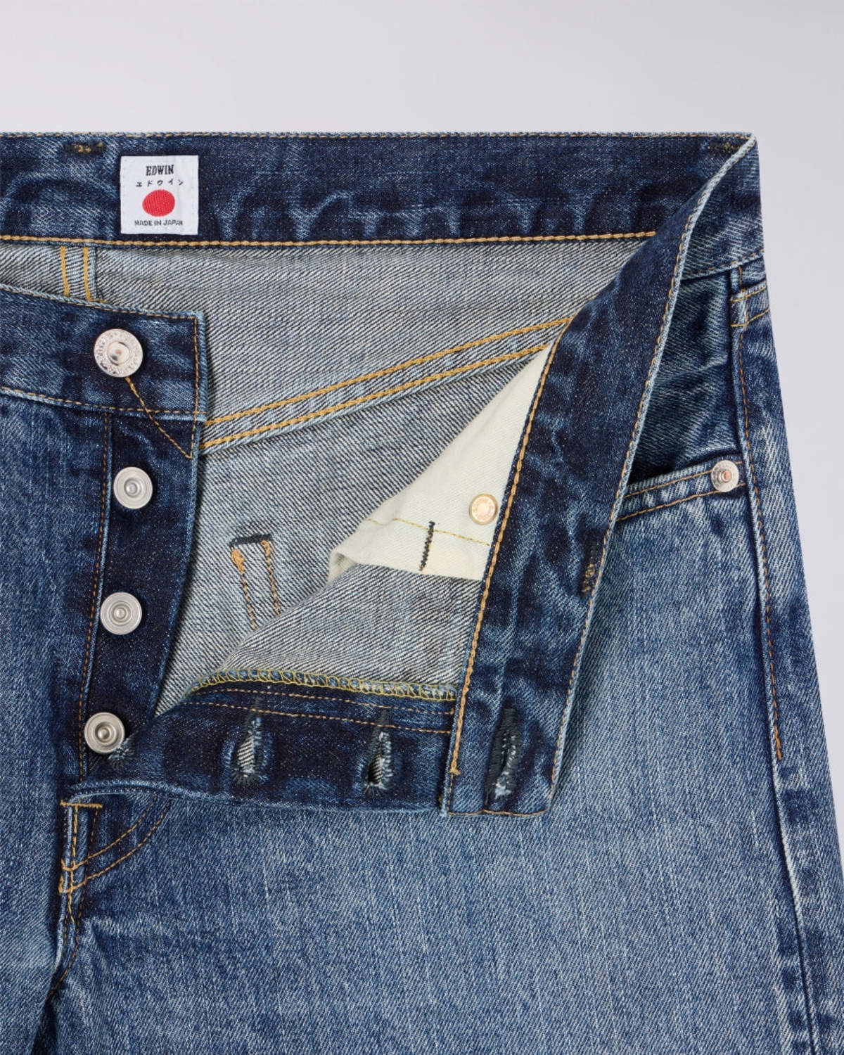 Edwin Regular Tapered Made in Japan Jeans - Image 6 of 9
