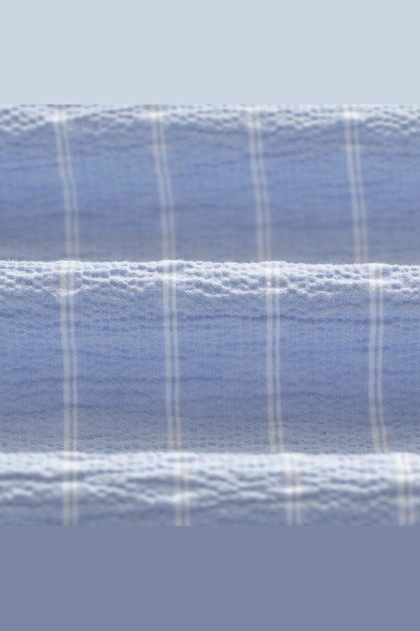 Wax London Corey Seersucker Cotton Stripe Shirt