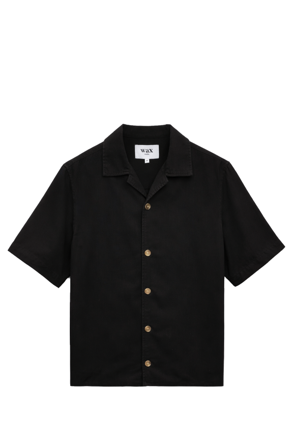 Wax London Curzon SS Shirt Drapey Tencel Twill