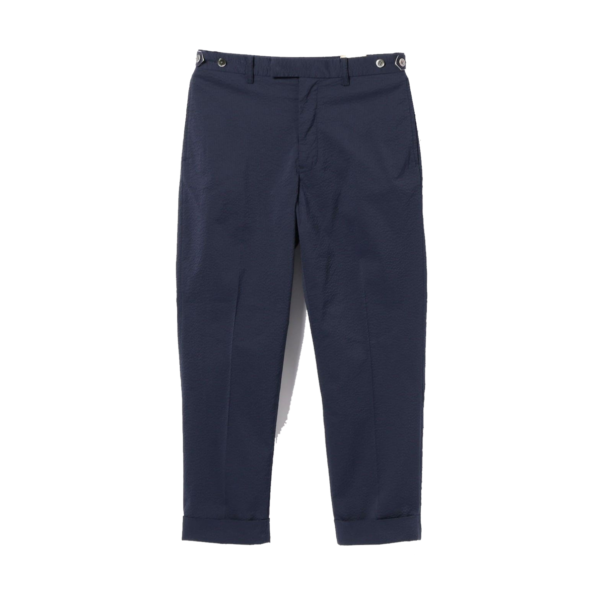 Beams Plus Ivy Trousers Ankle-Cut Coolmax Seersucker - Image 1 of 3