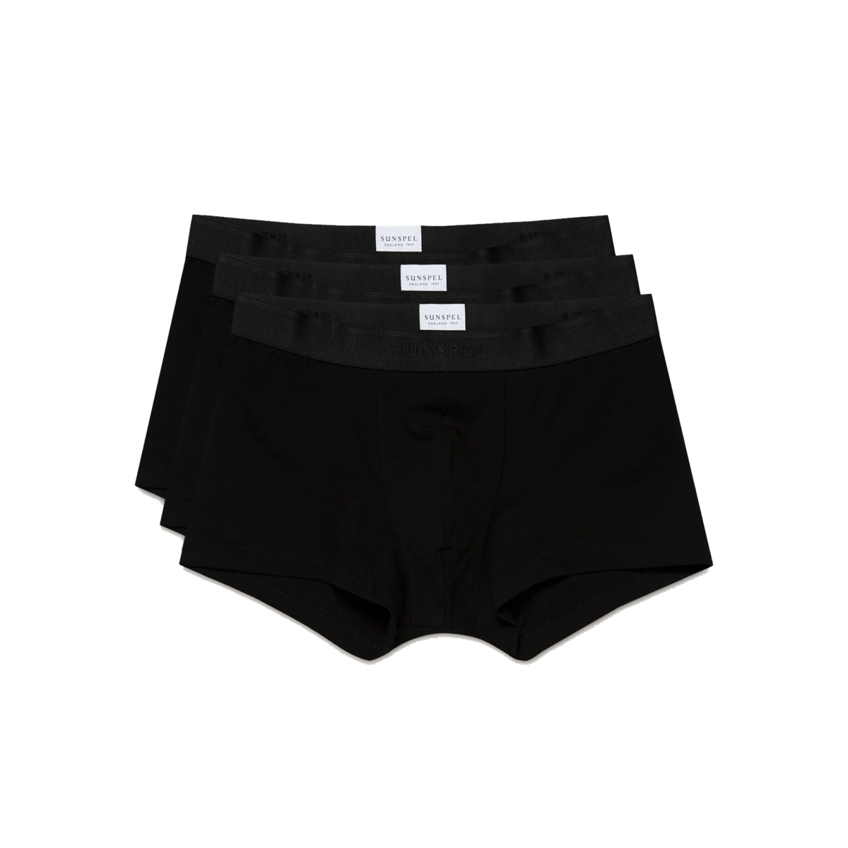 Sunspel Soft Stretch Cotton Three Pack Boxers - Image 1 of 1