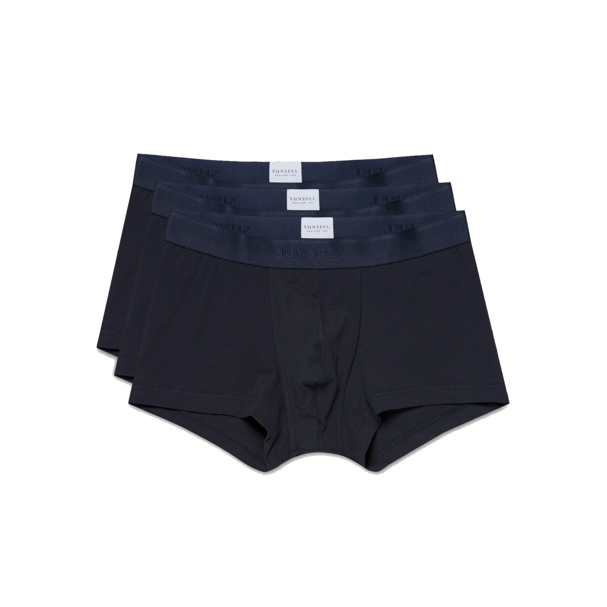 Sunspel Soft Stretch Cotton Three Pack Boxers - Image 1 of 1