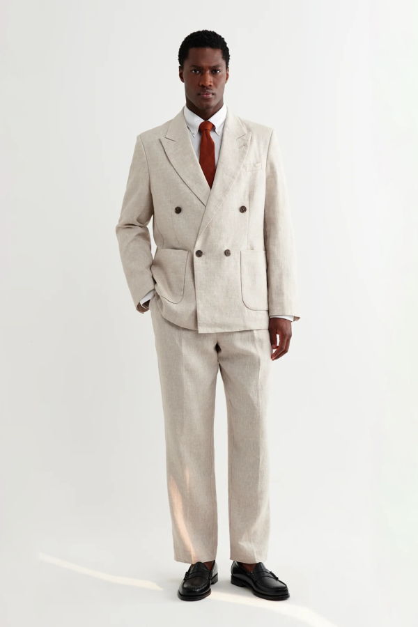 Wax London Vigo Linen Blazer