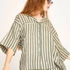 Mirth Caldero Camp Shirt - Safari Stripe - Thumbnail 1