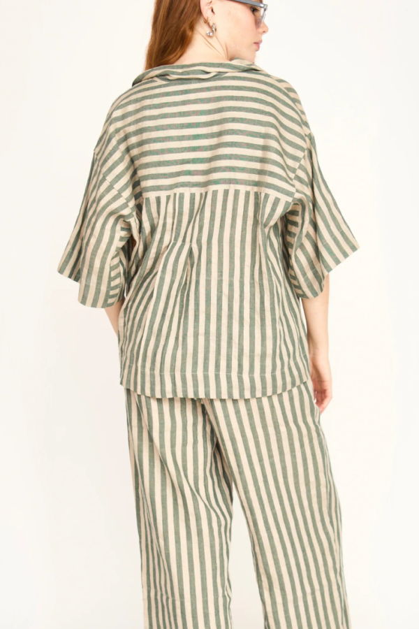 Mirth Caldero Camp Shirt - Safari Stripe