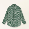 Mirth Kyoto Shirt - Verdure Rainfall - Thumbnail 5