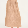 Mirth Verona Floral Knit Skirt - Biscuit - Thumbnail 2
