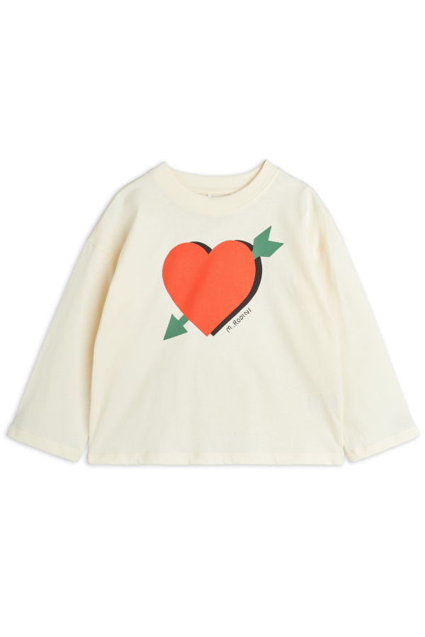 KIDS Mini Rodini Arrowed Heart L/S Tee