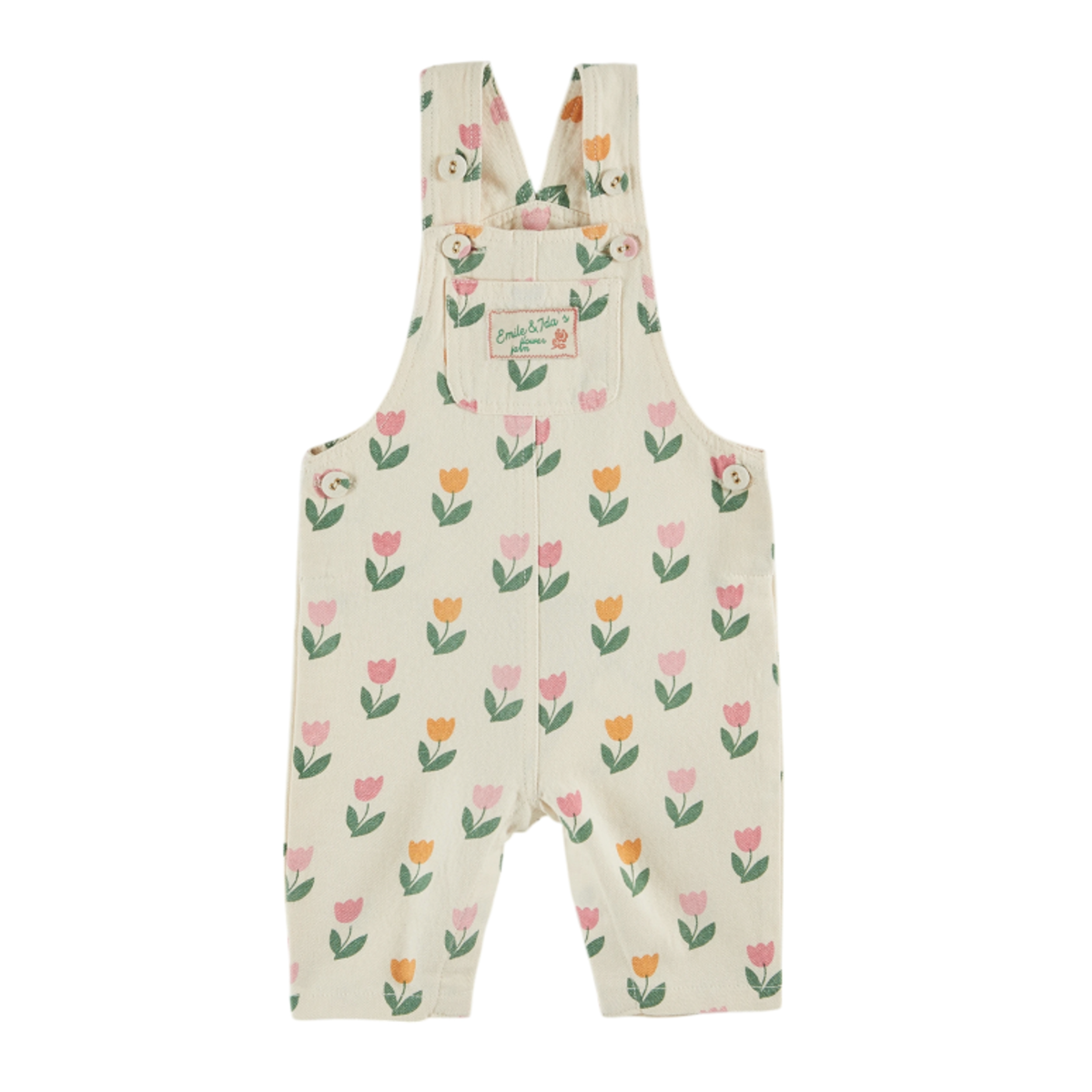 KIDS Émile et Ida Baby Overalls One Piece - Image 1 of 3