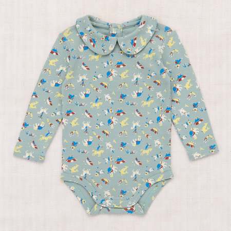 ロンパース・カバーオール Misha&Puff Baby Scallop Bib Romper 6-12m Baby - Apparel – Misha & Puff