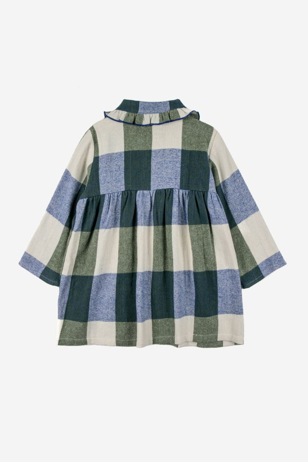 KIDS Bobo Choses Baby Plaid Jacquard Dress