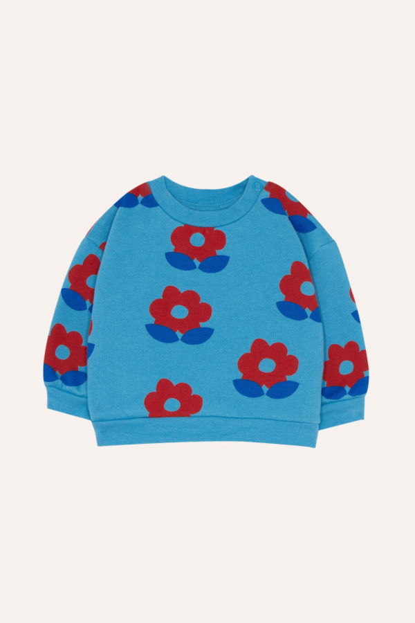 KIDS The Campamento Big Flower Baby Sweatshirt