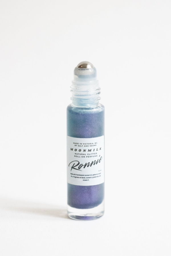 Salt and Seams Moonmilk Natural Glitter Roll On Perfume - Ronnie