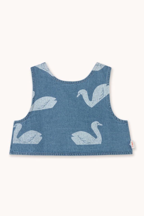 KIDS Tinycottons Big Swans Top