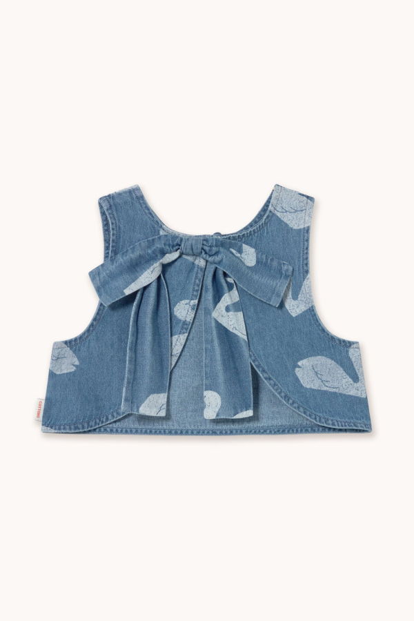 KIDS Tinycottons Big Swans Top