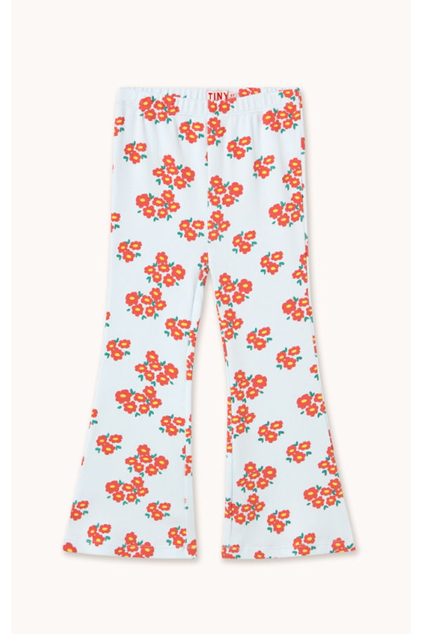 KIDS Tinycottons Blossoms Rib Pants