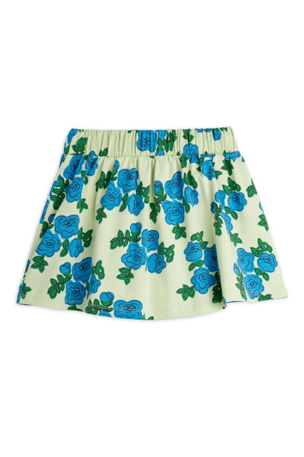 KIDS Mini Rodini Blue Roses Skirt