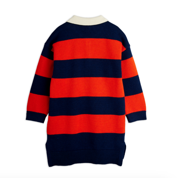 KIDS Mini Rodini Clover Knitted Rugby Dress