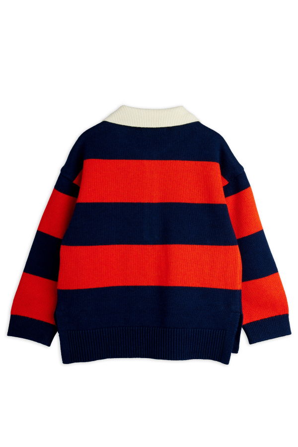 KIDS Mini Rodini Clover Knitted Rugby Sweater
