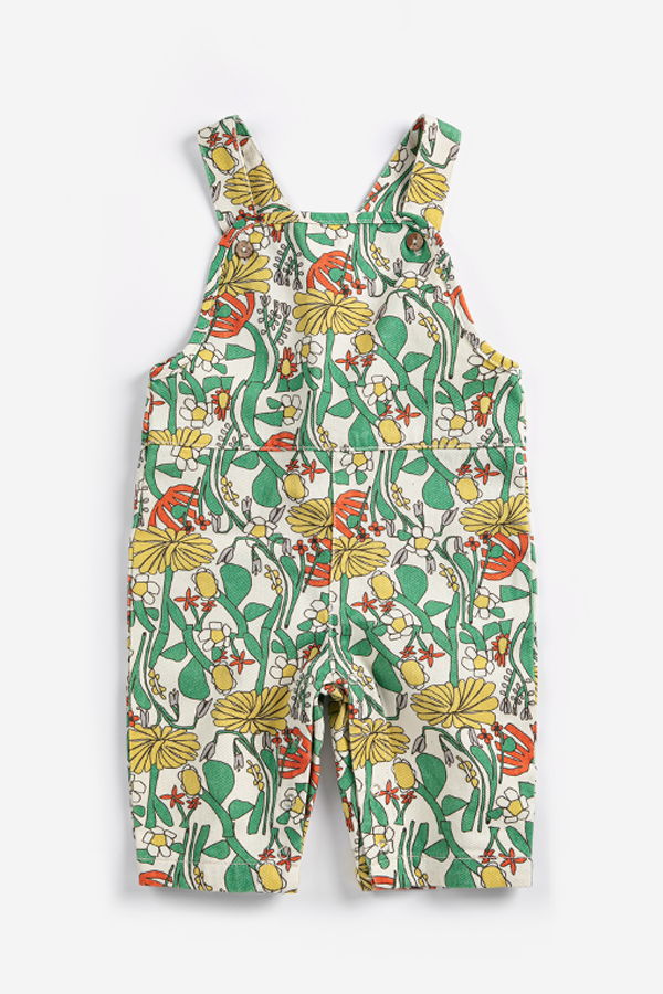 Bobo Choses Color Herbalist Dungaree Overalls