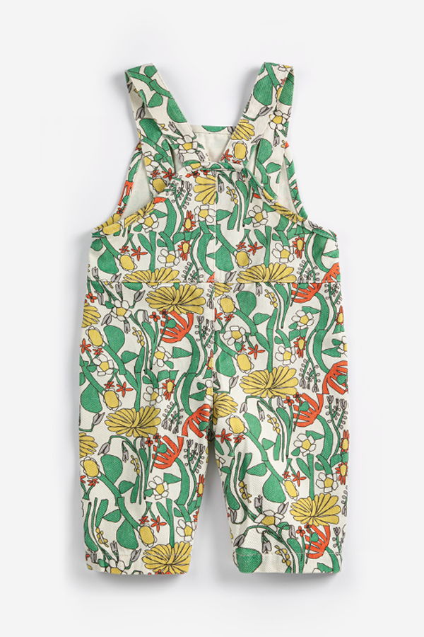 Bobo Choses Color Herbalist Dungaree Overalls
