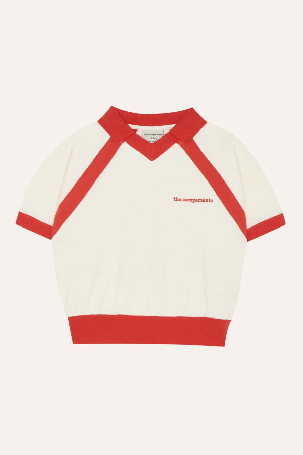 KIDS The Campamento Colorblock Polo Top