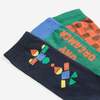 KIDS Bobo Choses Day Dreamer Socks, 3-Pack - Thumbnail 2