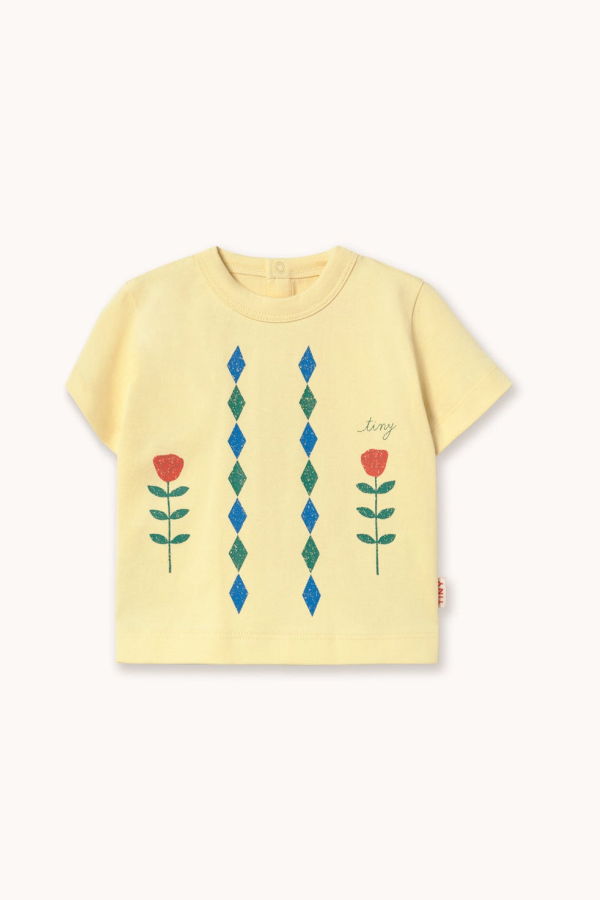 KIDS Tinycottons Diamonds Graphic Baby Tee