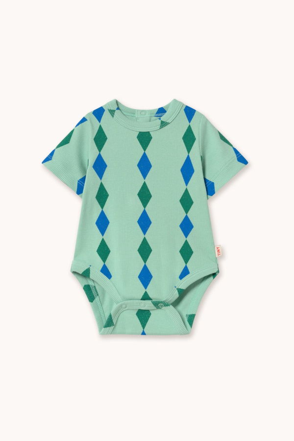 KIDS Tinycottons Diamonds Rib Body