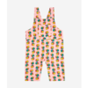 KIDS Bobo Choses Dices All Over Micro Corduroy Dungaree Overalls - Thumbnail 1
