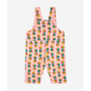 KIDS Bobo Choses Dices All Over Micro Corduroy Dungaree Overalls - Thumbnail 2