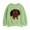 KIDS Mini Rodini Doggie Chenille Sweatshirt - Thumbnail 1