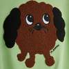 KIDS Mini Rodini Doggie Chenille Sweatshirt - Thumbnail 2