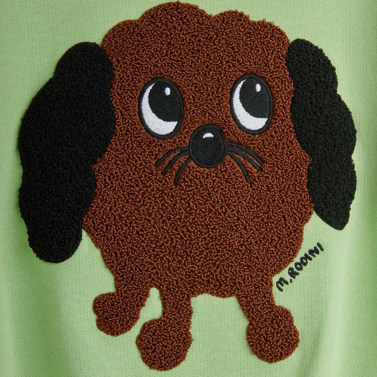 KIDS Mini Rodini Doggie Chenille Sweatshirt - Image 2 of 3