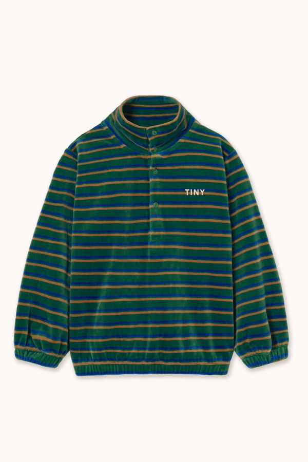 KIDS Tinycottons Duo Stripes Sweatshirt