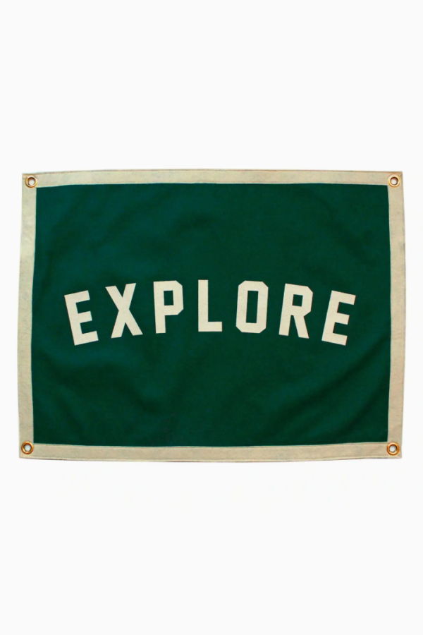 Oxford Pennant Explore Camp Flag