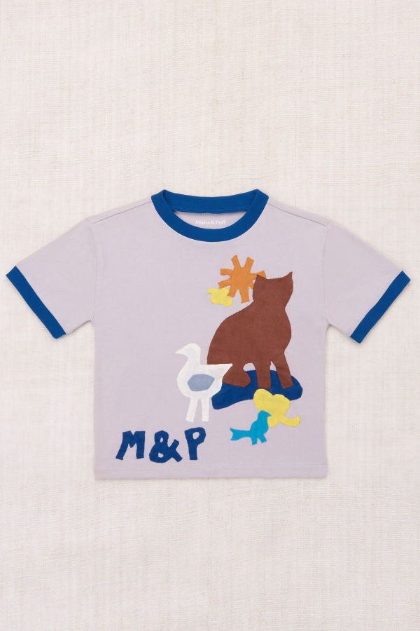 KIDS Misha & Puff Farm Applique Tee T-Shirt