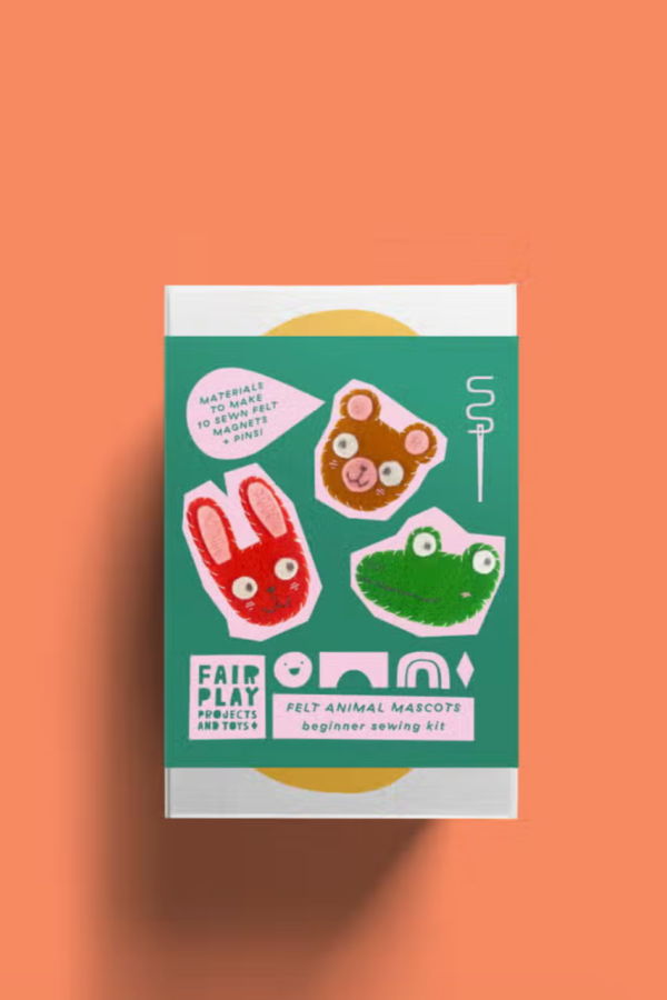 Fair Play Projects Felt Animal Mascots Kit