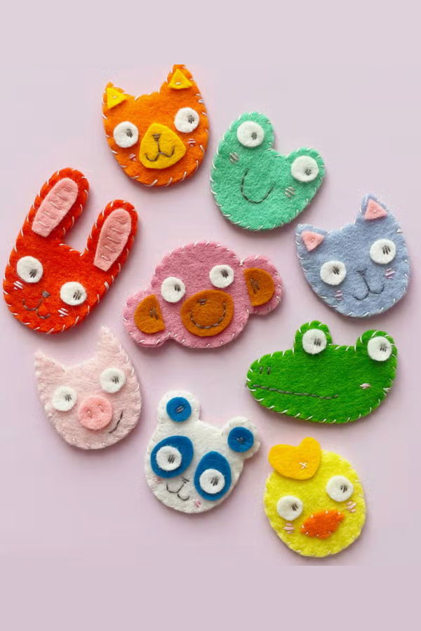 Fair Play Projects Felt Animal Mascots Kit