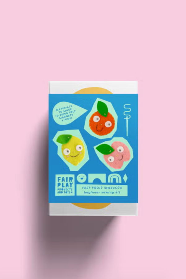 Fair Play Projects Felt Fruit Mascots Kit