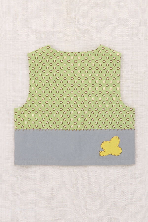 KIDS Misha & Puff Flock Applique Vest
